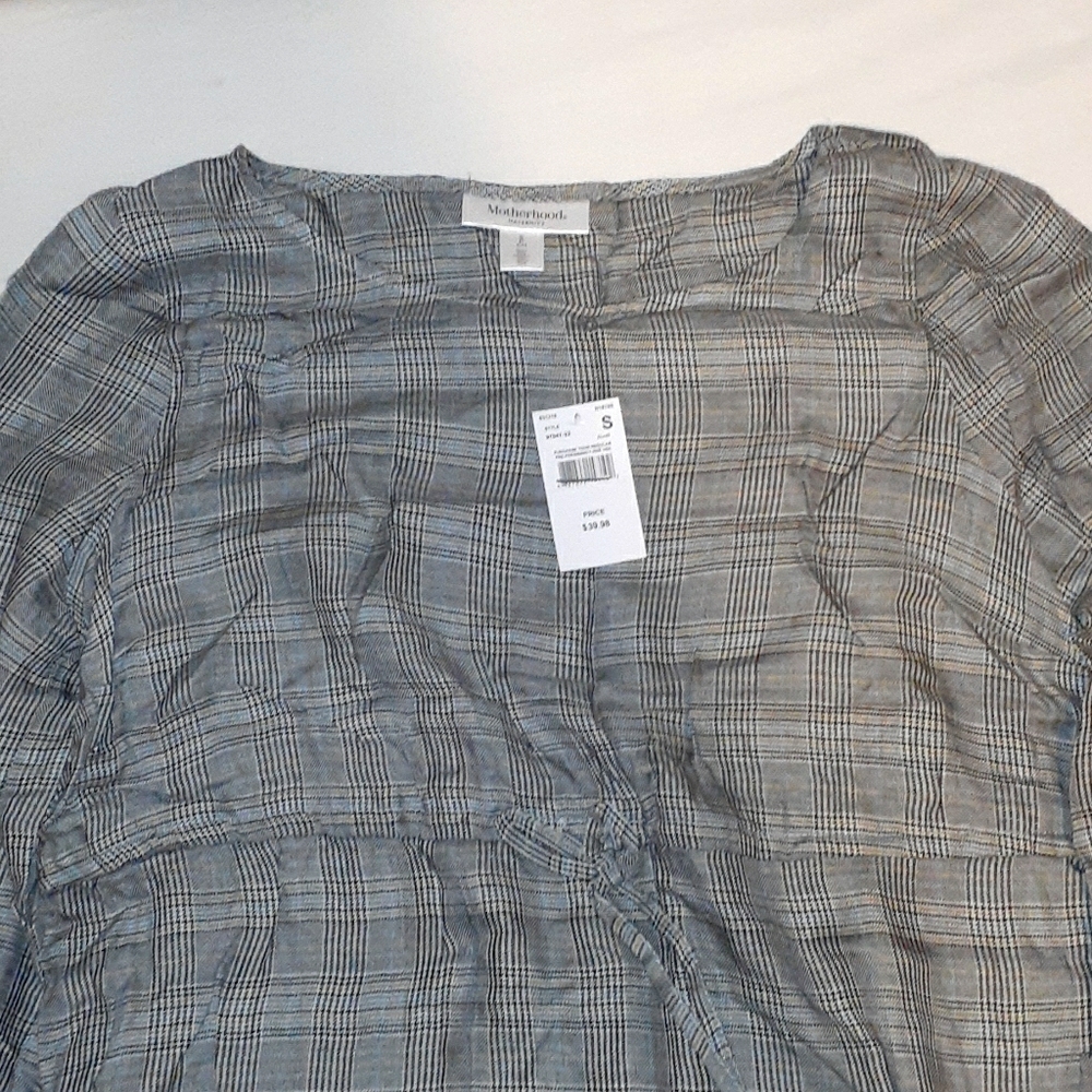 Long Sleeve Maternity Blouse
